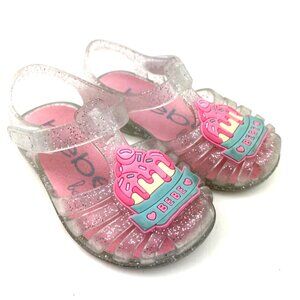 Baby Sandals Shoes Size 4 Glitter Girls Adjustable Summer Bebe Children Kids